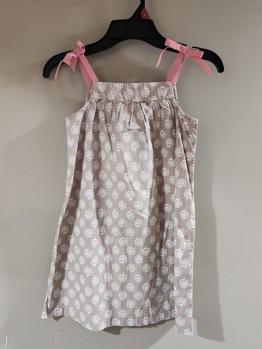 Hannah Andersson Beige Dress Size 110 4